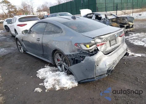 2022 BMW M4 Competition z USA, uszkodzony, nr VIN WBS33AZ06NCL70932